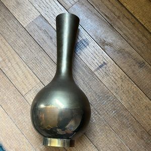 Vintage brass vase made in India